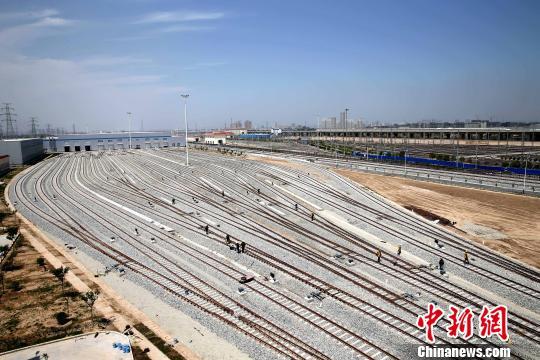 圖為俯瞰基地。　張遠(yuǎn) 攝